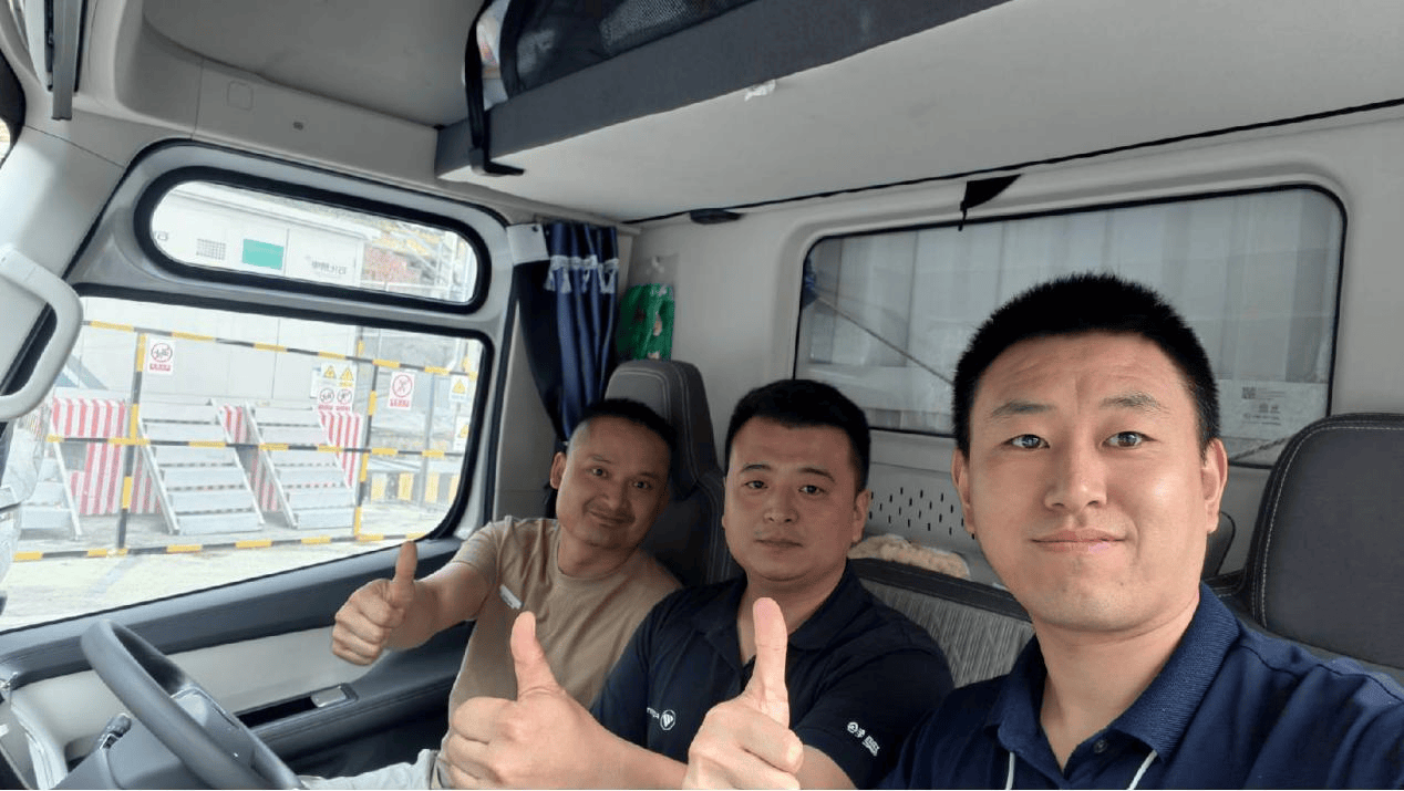 从滴滴司机到货运新兵:容老板的奥铃极电初体验 从滴滴司机到货运新兵:容老板的奥铃极电初体验